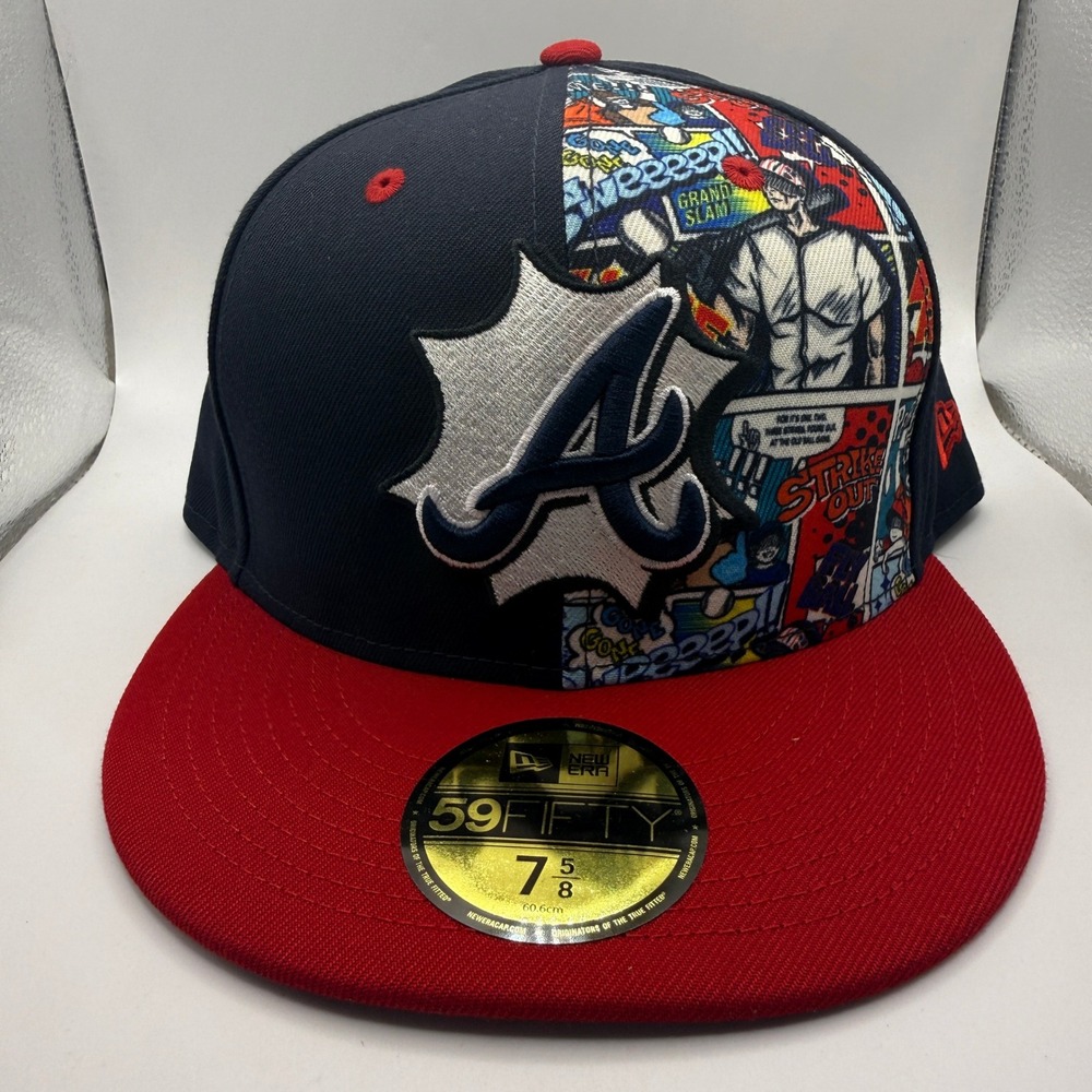 New Era Atlanta Braves 59FIFTY Players Weekend Comic Hat 7 5/8 60693002